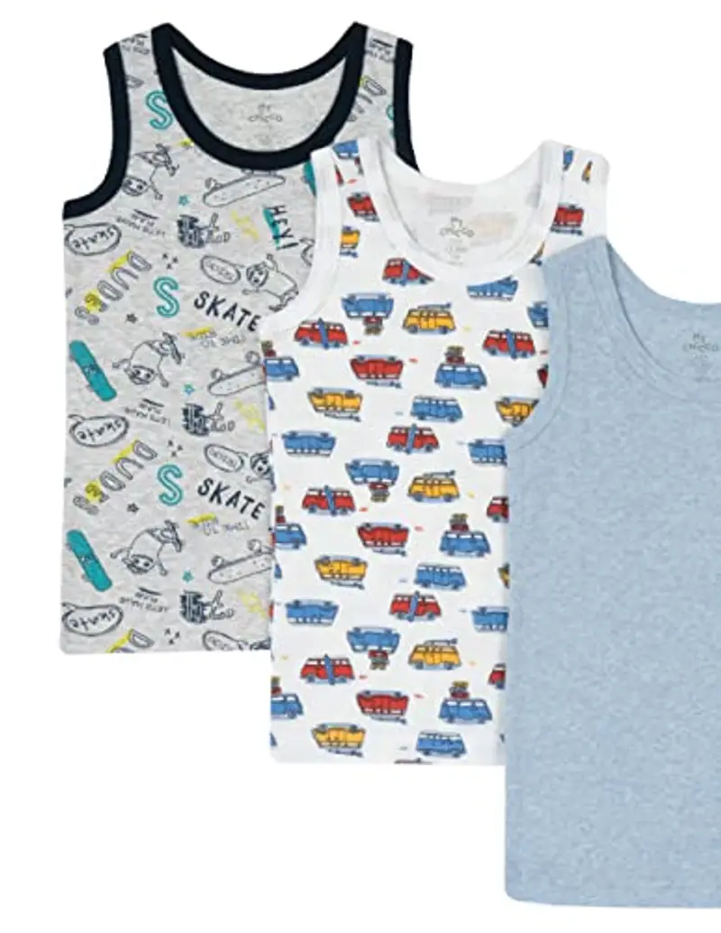 Chicco, Set di Canottiere Bambino, in Morbido Cotone, Abbigliamento Intimo Bambini e Ragazzi, Designed in Italy miniatura 3