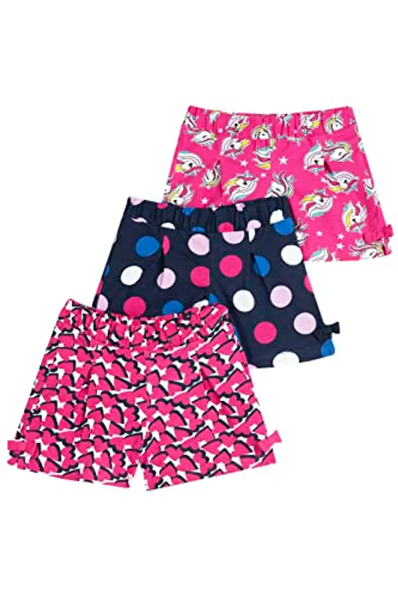 Chicco, Set Pantaloncini Corti in Cotone, Pantaloncini Bambina, Designed in Italy