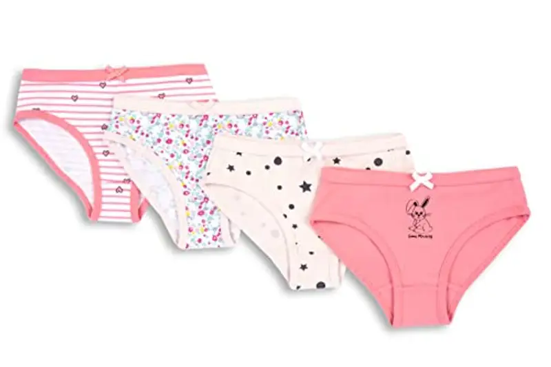 Chicco, Set Slip in Cotone, Intimo Bambina, Designed in Italy