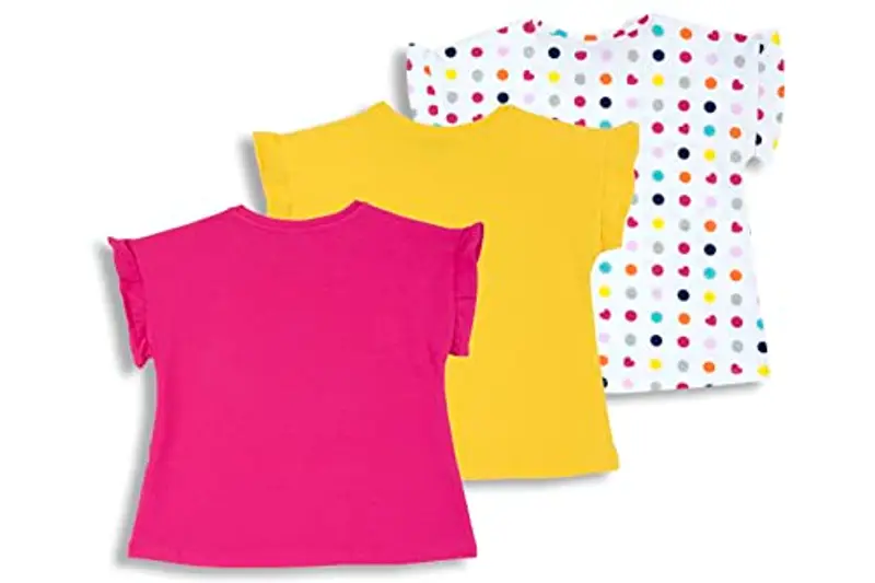 Chicco, Set T-Shirt Manica Corta in Cotone, Maglietta Bambina, Designed in Italy miniatura 2