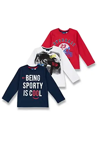 Chicco, Set T-shirt Manica Lunga in Cotone, Maglietta Bambino e Bambina, Designed in Italy