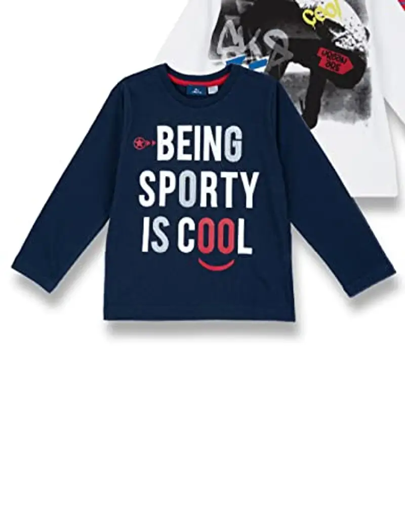 Chicco, Set T-shirt Manica Lunga in Cotone, Maglietta Bambino e Bambina, Designed in Italy miniatura 3