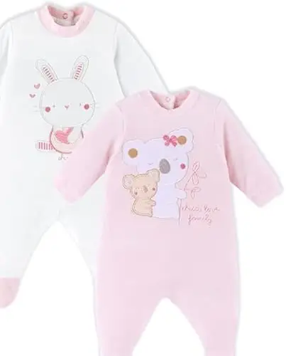 Chicco Set Tutine in Ciniglia con Piedino Invernale (Pacco da 2) Unisex miniatura 3