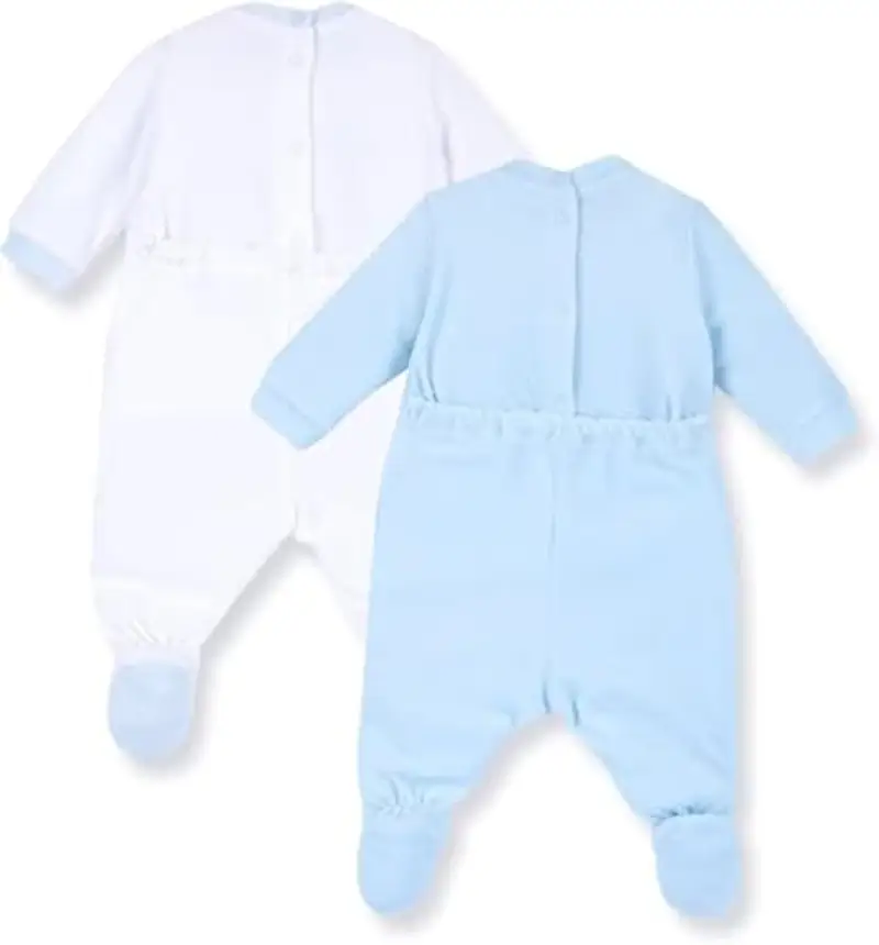 Chicco Set Tutine in Ciniglia con Piedino Invernale (Pacco da 2) Unisex-Bimbi miniatura 2