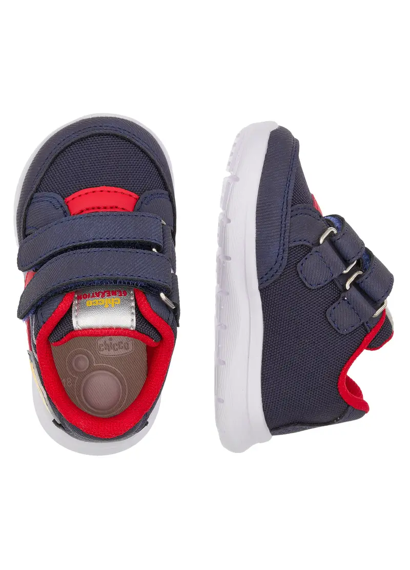 Sneakers Blu Per Bambino, Blu miniatura 3