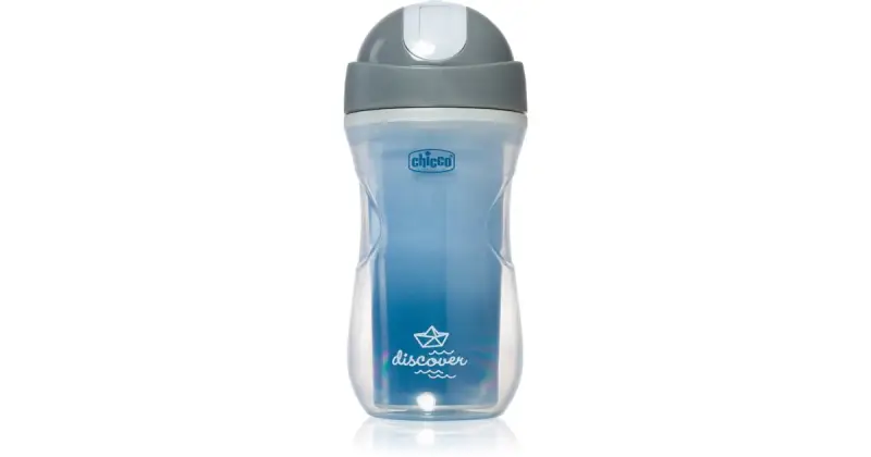 Sport Blue thermos con cannuccia 14m+ 266 ml