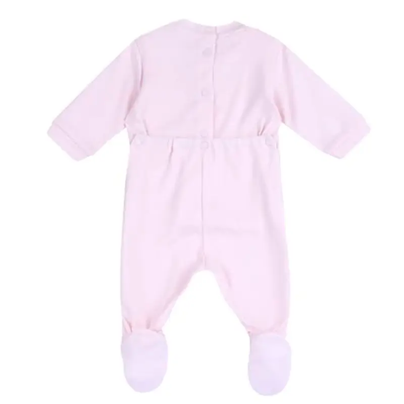 Chicco Tutina Con Apertura A Patello, Pigiamino per bambino e neonato Unisex - Bimbi 0-24, Rosa (1M), 0 mesi, Designed in Italy miniatura 2