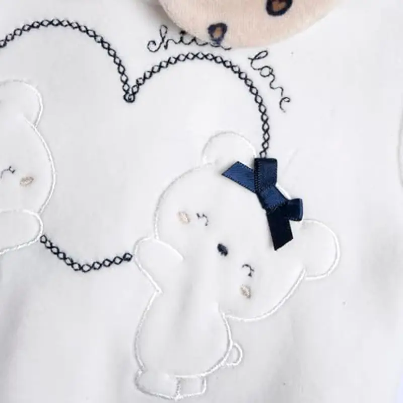 Chicco Tutina Con Apertura Patello, In Ciniglia, Pigiama Bimba 0 miniatura 3