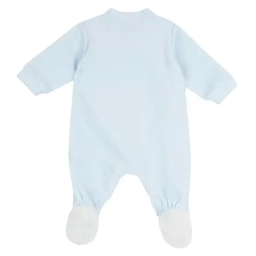 Chicco Tutina In Ciniglia, Con Apertura Davanti Neonato 0-24 mesi, Azzurro (2), 1 mesi, Designed in Italy miniatura 2