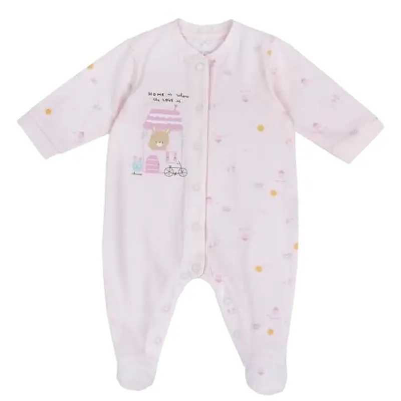 Chicco, Tutina Neonata, Tutina in Morbido e Leggero Cotone, con Comoda Apertura Frontale ed Entrogamba, Ideale per