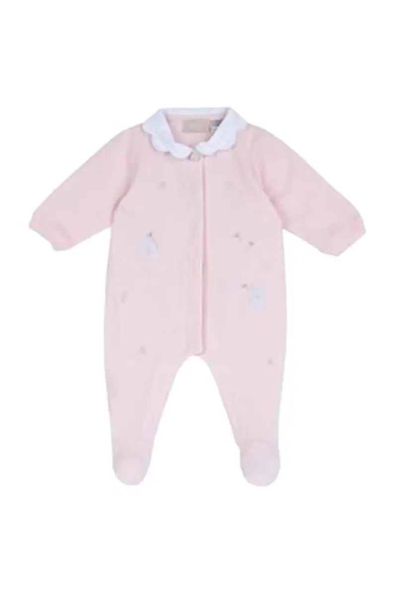 Chicco, Tutina Neonata, Tutina in Morbido e Leggero Cotone, con Comoda Apertura Frontale ed Entrogamba, Ideale per Primavera e Autunno, Designed in Italy, Abbigliamento Neonata 0-24 Mesi