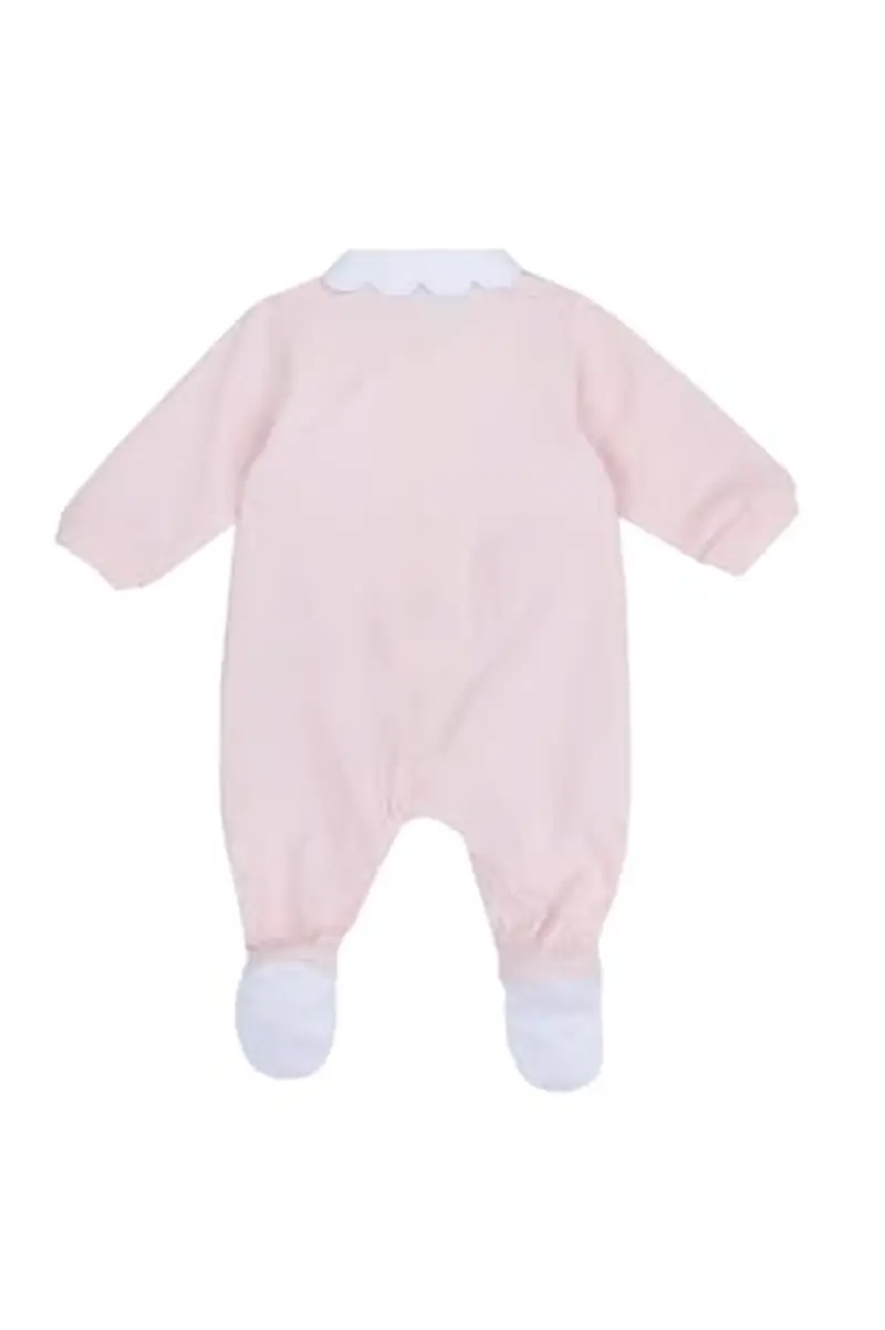 Chicco, Tutina Neonata, Tutina in Morbido e Leggero Cotone, con Comoda Apertura Frontale ed Entrogamba, Ideale per Primavera e Autunno, Designed in Italy, Abbigliamento Neonata 0-24 Mesi miniatura 2