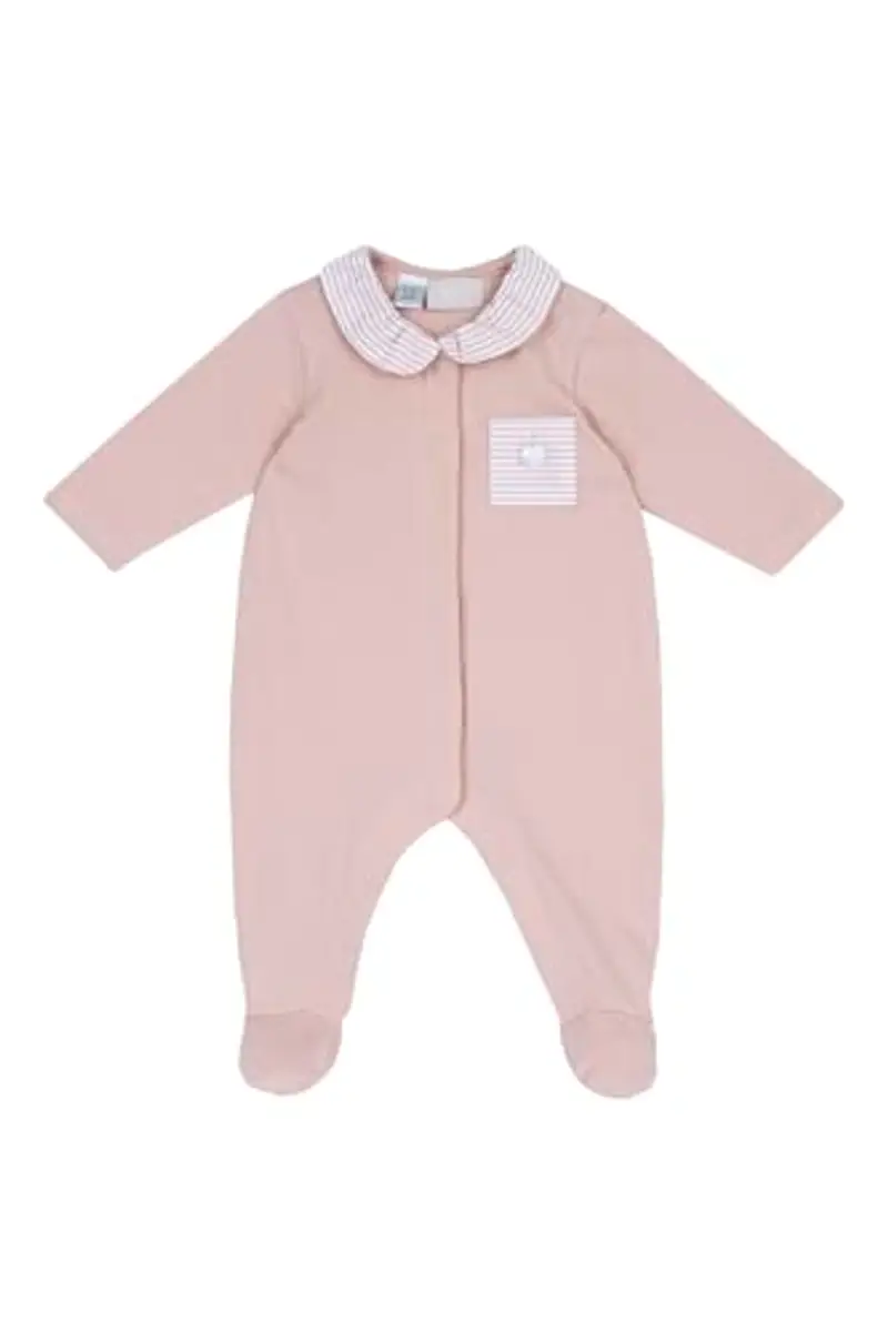 Chicco, Tutina Neonata, Tutina in Morbido e Leggero Cotone, con Comoda Apertura Frontale ed Entrogamba, Ideale per Primavera e Autunno, Designed in Italy, Abbigliamento Neonata 0-24 Mesi