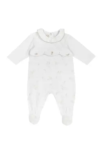 Chicco, Tutina Neonata, Tutina in Morbido e Leggero Cotone, con Comoda Apertura sulla Schiena ed Entrogamba, Ideale per