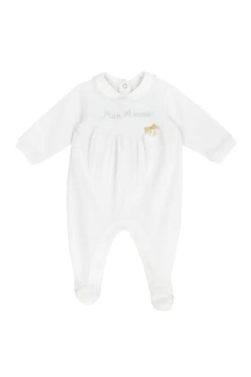 Chicco, Tutina Neonata, Tutina in Morbido e Leggero Cotone, con Comoda Apertura sulla Schiena ed Entrogamba, Ideale per Primavera e Autunno, Designed in Italy, Abbigliamento Neonata 0-24 Mesi