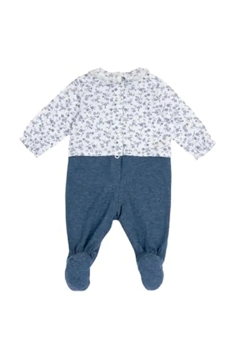 Chicco, Tutina Neonata, Tutina in Morbido e Leggero Cotone, con Comoda Apertura sulla Schiena ed Entrogamba, Ideale per Primavera e Autunno, Designed in Italy, Abbigliamento Neonata 0-24 Mesi miniatura 2