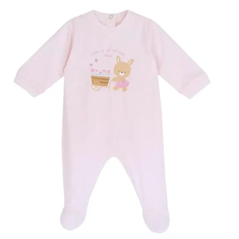 Chicco, Tutina Neonata, Tutina in Morbido e Leggero Tessuto, con Comoda Apertura sulla Schiena, Ideale per la Primavera e l'Autunno, Designed in Italy, Abbigliamento Neonata 0-24 Mesi