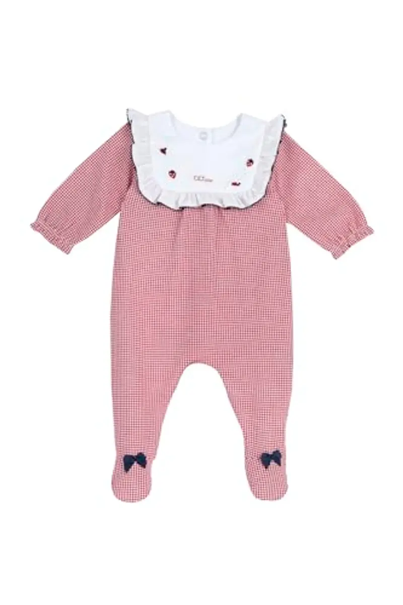 Chicco, Tutina Neonata, Tutina in Morbido e Leggero Tessuto, con Comoda Apertura sulla Schiena, Ideale per la Primavera e l'Autunno, Designed in Italy, Abbigliamento Neonata 0-24 Mesi