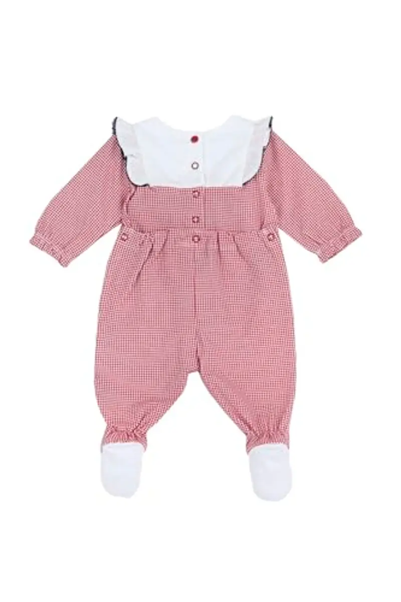 Chicco, Tutina Neonata, Tutina in Morbido e Leggero Tessuto, con Comoda Apertura sulla Schiena, Ideale per la Primavera e l'Autunno, Designed in Italy, Abbigliamento Neonata 0-24 Mesi miniatura 2