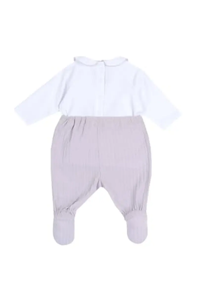 Chicco, Tutina Neonata, Tutina in Morbido e Leggero Tessuto, con Comoda Apertura sulla Schiena, Ideale per Primavera e Autunno, Designed in Italy, Abbigliamento Neonata 0-24 Mesi miniatura 2