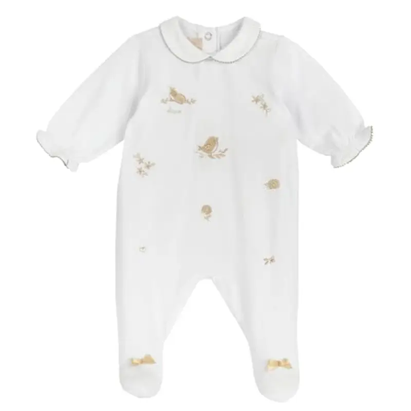 Chicco, Tutina Neonata, Tutina in Morbido e Leggero Tessuto, con Comoda Apertura sulla Schiena, Ideale per Primavera e Autunno, Designed in Italy, Abbigliamento Neonata 0-24 Mesi