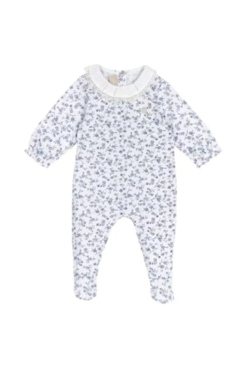 Chicco, Tutina Neonata, Tutina in Morbido e Leggero Tessuto, con Comoda Apertura sulla Schiena, Ideale per Primavera e Autunno, Designed in Italy, Abbigliamento Neonata 0-24 Mesi