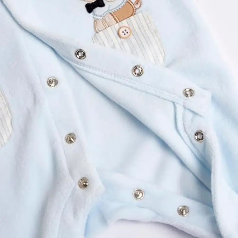 Chicco, Tutina Neonato e Neonata, in Caldo e Morbido Tessuto, con Comoda Apertura Frontale, Ideale per l'Autunno e miniatura 2