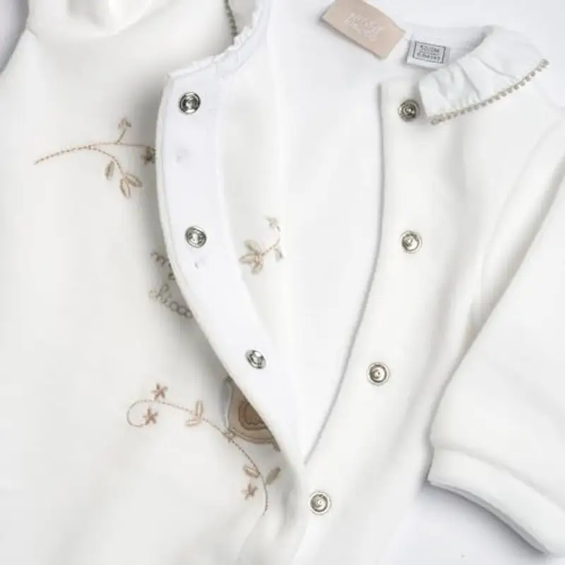 Chicco, Tutina Neonato e Neonata, in Caldo e Morbido Tessuto, con Comoda Apertura sulla Schiena, Ideale per Primavera miniatura 3