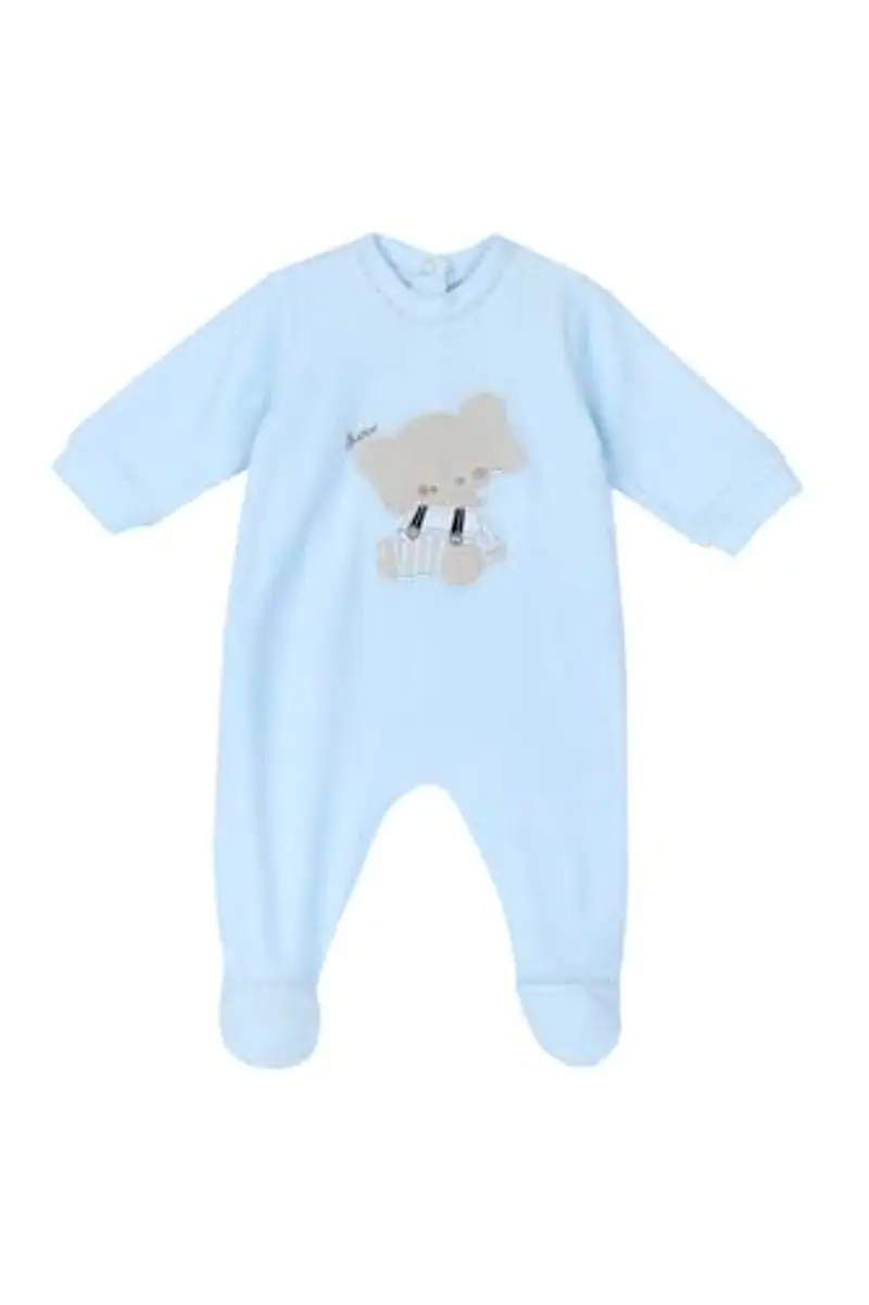 Chicco, Tutina Neonato e Neonata, in Caldo e Morbido Tessuto, con Comoda Apertura sulla Schiena, Ideale per Primavera, Autunno e Inverno, Designed in Italy, Abbigliamento Neonato e Neonata 0-24 Mesi