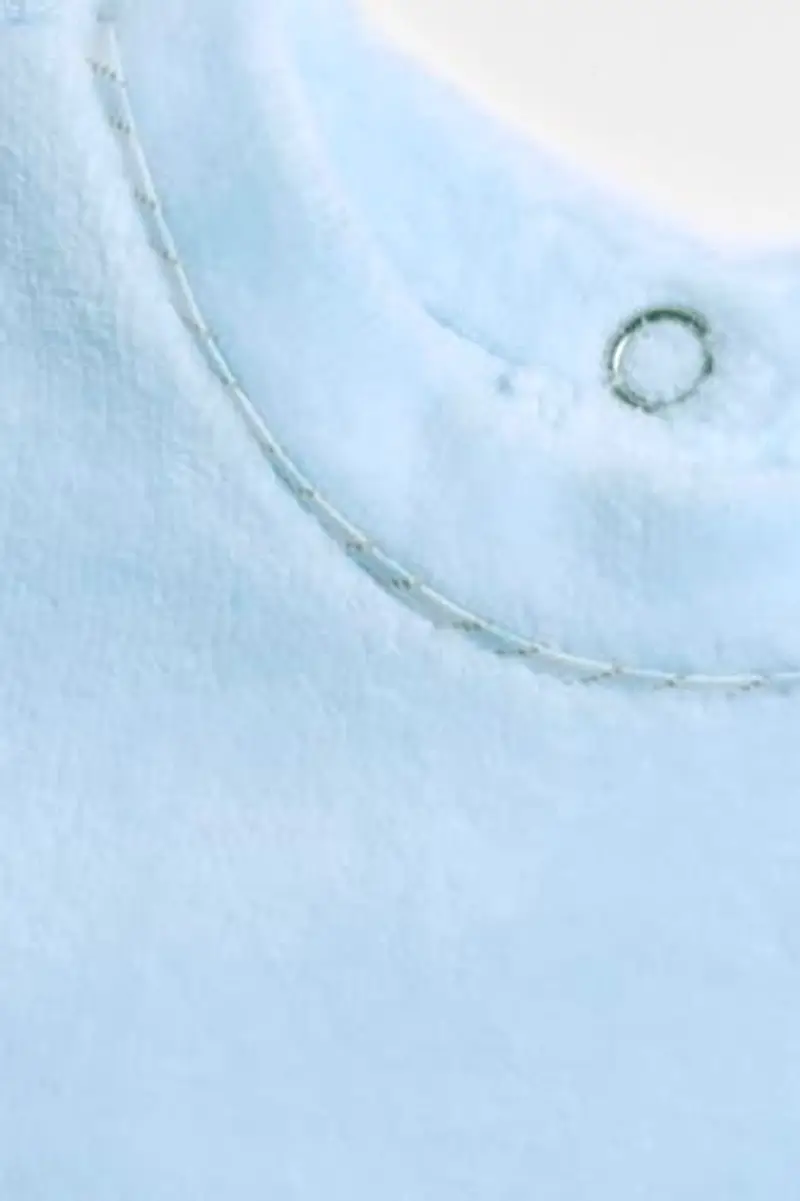 Chicco, Tutina Neonato e Neonata, in Caldo e Morbido Tessuto, con Comoda Apertura sulla Schiena, Ideale per Primavera, Autunno e Inverno, Designed in Italy, Abbigliamento Neonato e Neonata 0-24 Mesi miniatura 3