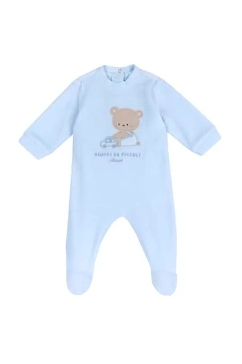 Chicco, Tutina Neonato e Neonata, in Caldo e Morbido Tessuto, con Comoda Apertura sulla Schiena, Ideale per Primavera, Autunno e Inverno, Designed in Italy, Abbigliamento Neonato e Neonata 0-24 Mesi