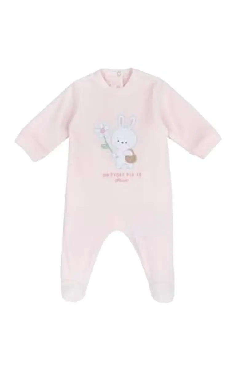 Chicco, Tutina Neonato e Neonata, in Caldo e Morbido Tessuto, con Comoda Apertura sulla Schiena, Ideale per Primavera, Autunno e Inverno, Designed in Italy, Abbigliamento Neonato e Neonata 0-24 Mesi