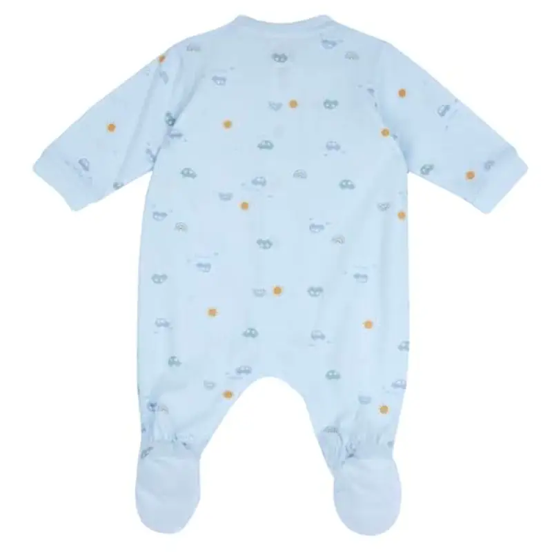 Chicco, Tutina Neonato, in Morbido e Leggero Cotone, con Comoda Apertura Frontale ed Entrogamba, Ideale per la miniatura 2