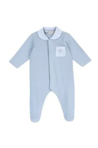 Chicco, Tutina Neonato, in Morbido e Leggero Cotone, con Comoda Apertura Frontale ed Entrogamba, Ideale per la