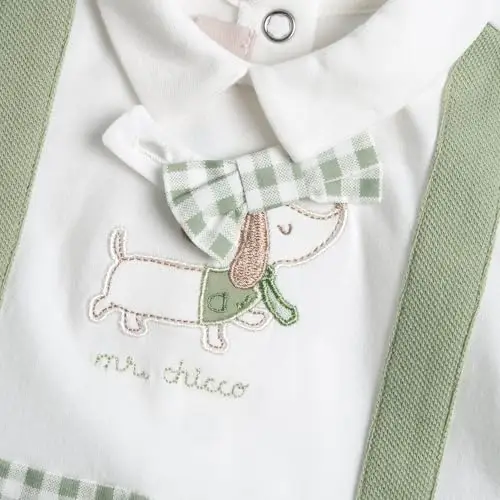 Chicco, Tutina Neonato, Tutina in Morbido e Leggero Cotone, con Comoda Apertura sulla Schiena ed Entrogamba, Ideale per miniatura 3