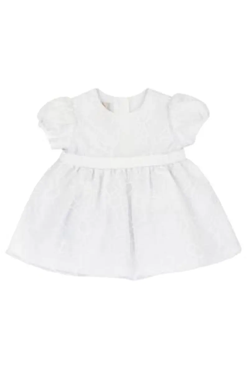 Chicco, Vestito Elegante Neonata, a Maniche Corte, Ideale per Eventi, Feste o Altre Occasioni, Designed in Italy,