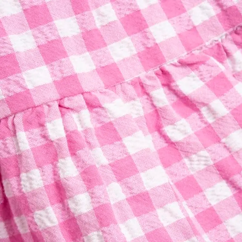 Chicco, Vestito Neonata, Vestito Rosa a Maniche Corte, in Morbido Cotone, Designed in Italy, Abbigliamento Neonata 0-24 Mesi, Idee Regalo Nascita miniatura 3