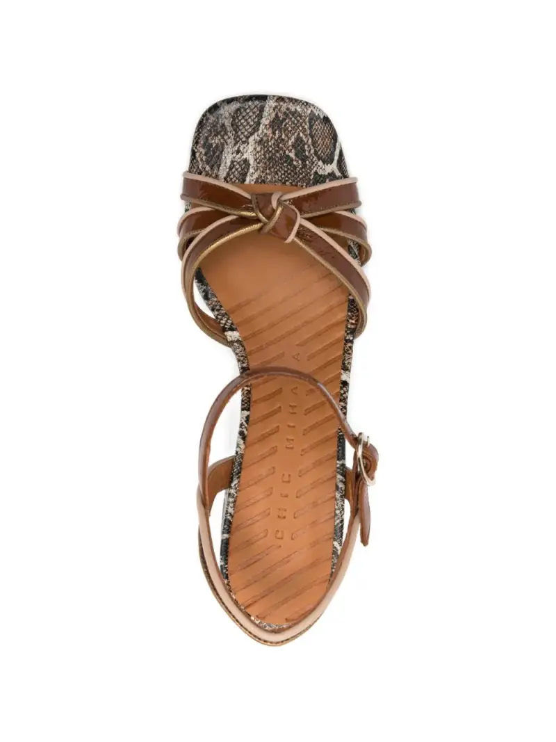 Sandali eleganti e versatili MARRONE miniatura 2