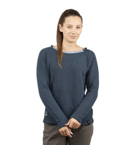 Bergamo 2 0 - felpa con cappuccio - donna Blue