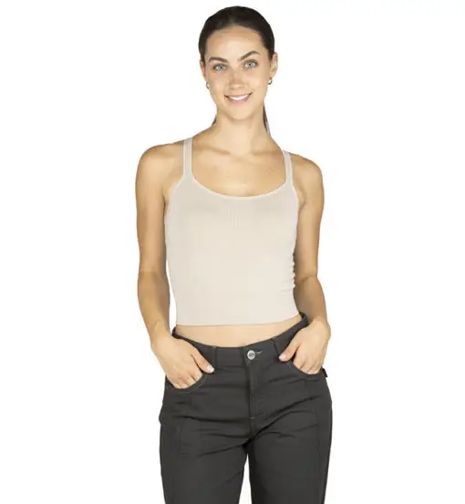 Cala Giunco W - top - donna Beige