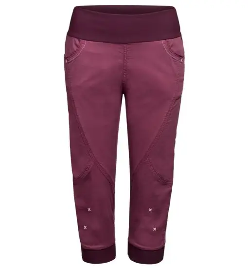 Fuji 2 0 3/4 W - pantaloni arrampicata - donna Bordeaux