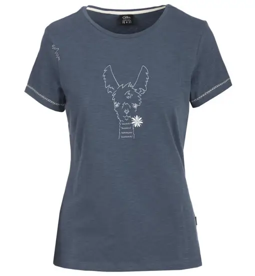 Gandia Happy Alpaca W - T-shirt - donna Blue