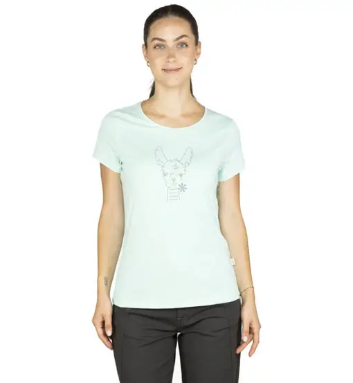 Gandia Happy Alpaca W - T-shirt - donna Blue