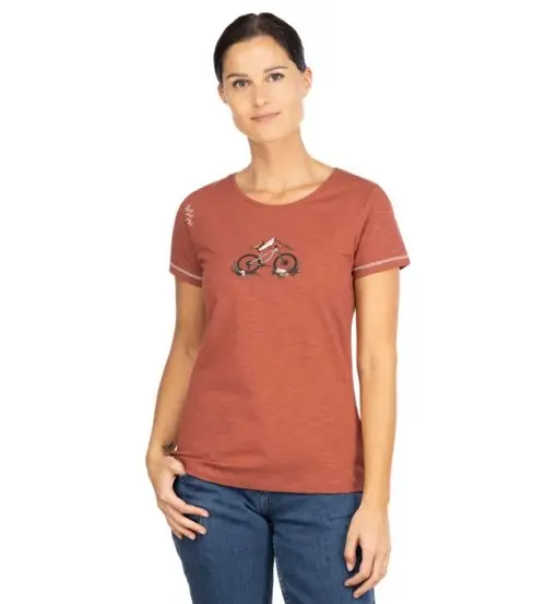 Chillaz T-shirt Donna Rosso 3689829