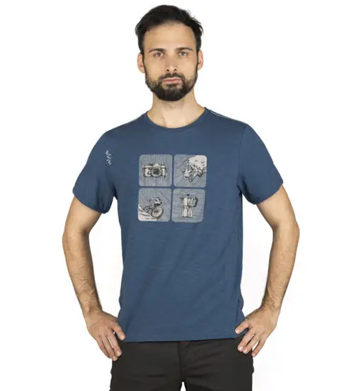 Innsbruck Exploring The Outdoors - T-shirt - uomo Blue