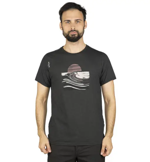 Innsbruck Wave - T-shirt - uomo Black