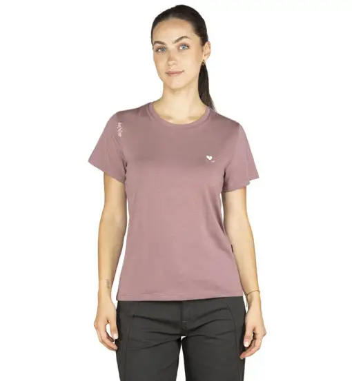 Iseo Heartbeat To Climb W - T-shirt - donna Red