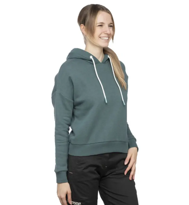 Juifen W - felpa con cappuccio - donna Green