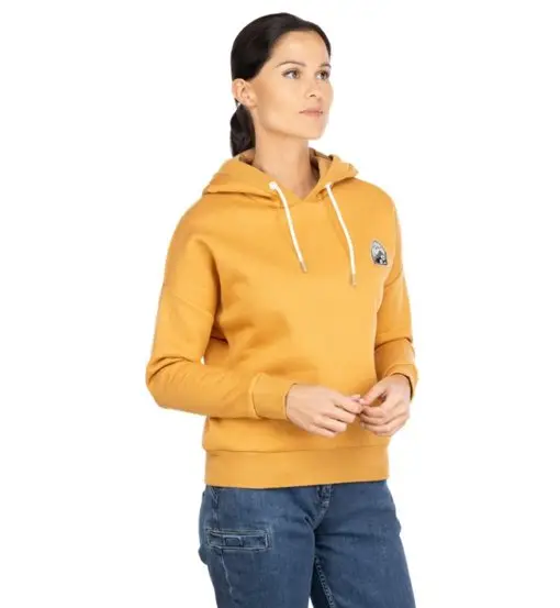 Juifen W - felpa in pile - donna Yellow