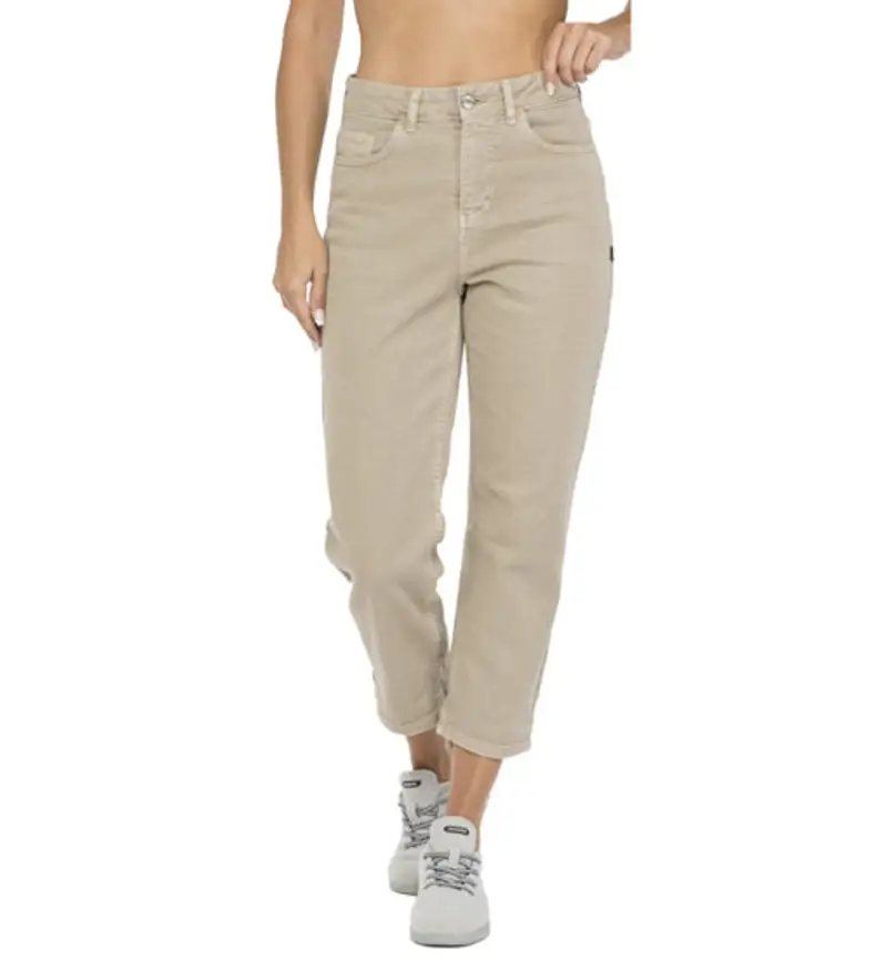 Kathl W - pantaloni lunghi - donna Beige